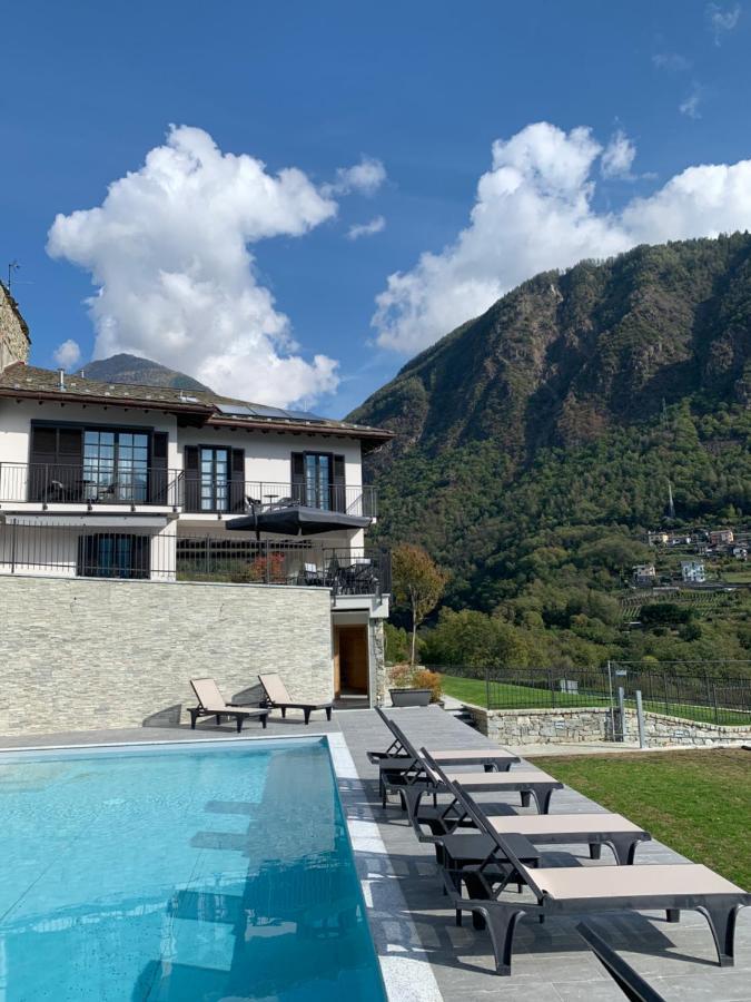 Guest House Le Cassandre Sondrio Exteriör bild