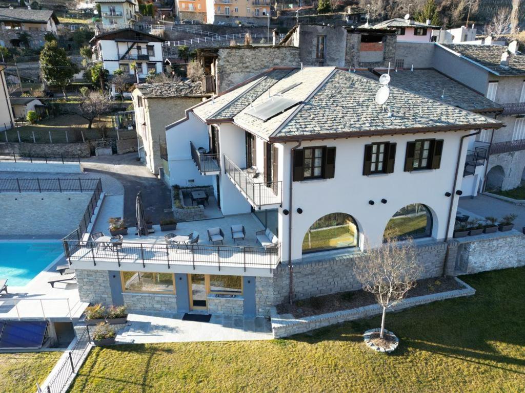 Guest House Le Cassandre Sondrio Exteriör bild