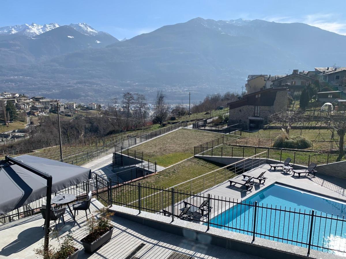 Guest House Le Cassandre Sondrio Exteriör bild