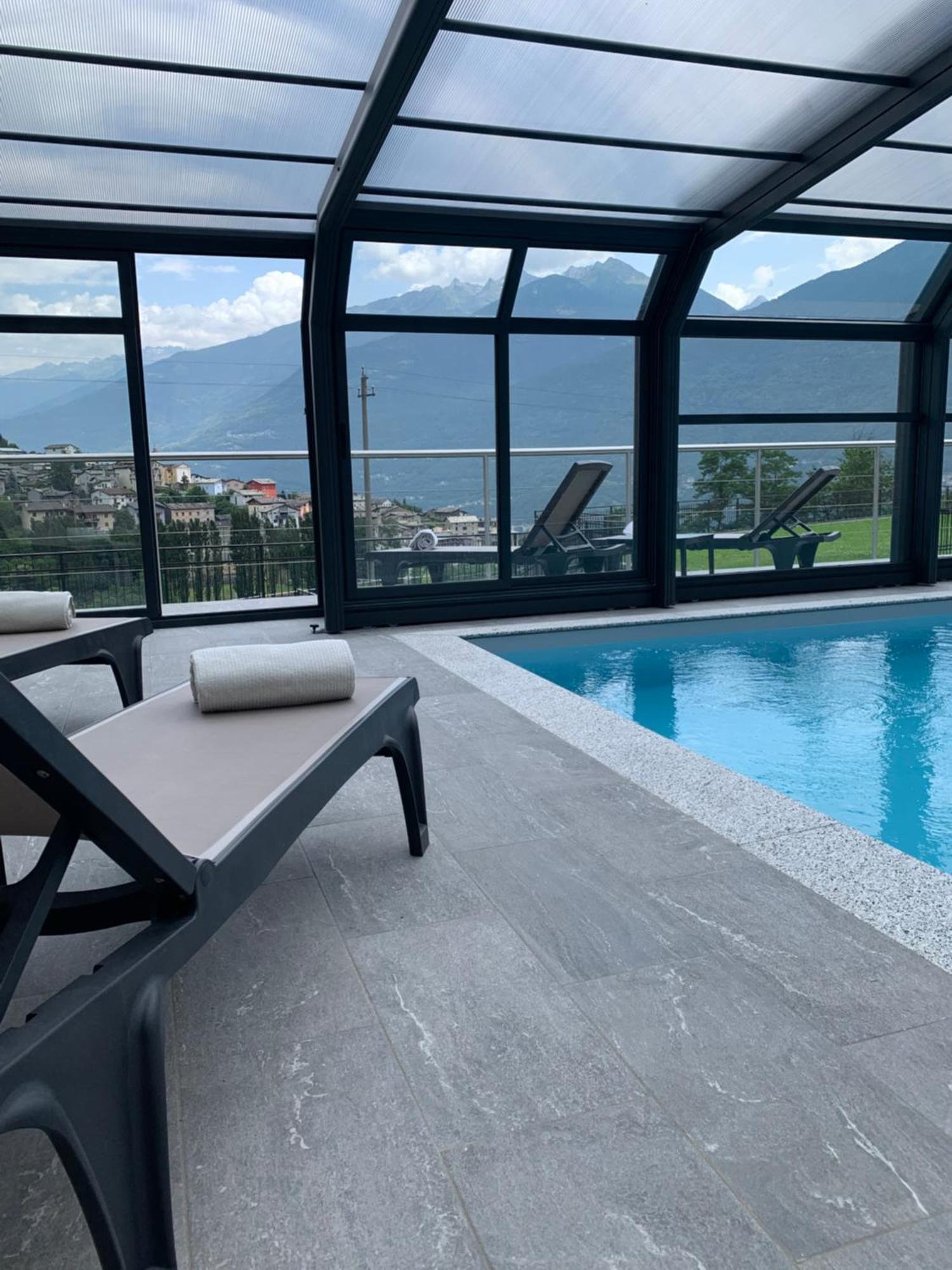 Guest House Le Cassandre Sondrio Exteriör bild